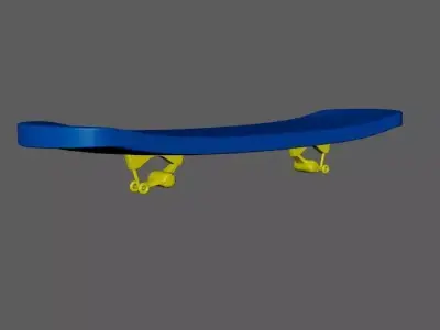 Skate Board 3D model