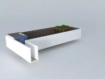 recreation area pool area Free 3D model