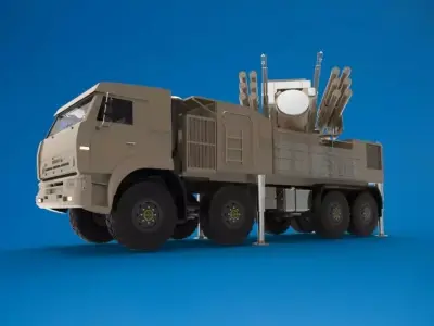 Pantsir S1 3D model