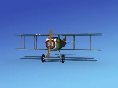 SPAD VII 3D model