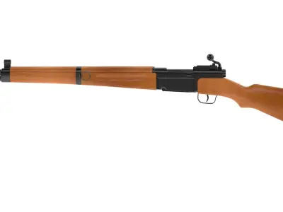 MAS-36 rifle Low-poly 3D model