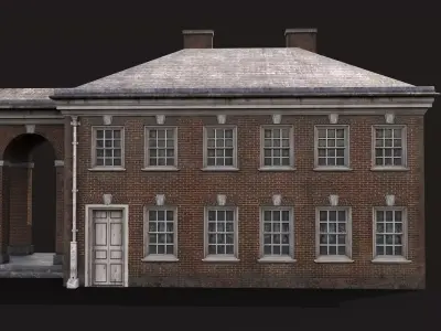 Independence Hall 3D model