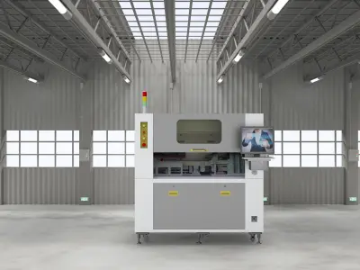 Laminating machine Assembly 3D model