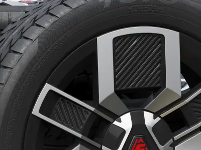 Renault wheels 3D model