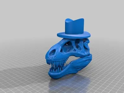 TRex Harrison Free 3D print model