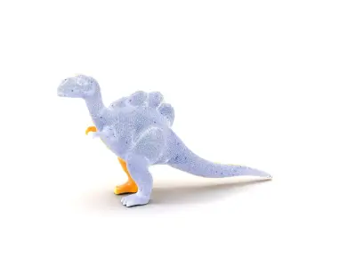 Yellow Dinosaur model pack Low-poly 3D model