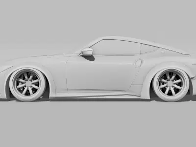 Nissan Fairlady Z RZ34 400Z Liberty Walk Free 3D model