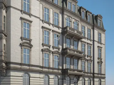 City Building 04 3D model