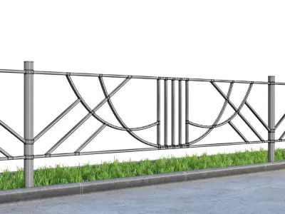 Lawn fences Part 3 3D model