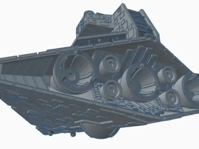 Imperial Star Destroyer 3D print model purchase