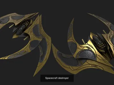 Spacecraft collection 3D Model Pack