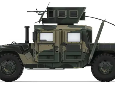 HMMWV M1165A1 2015 3D model