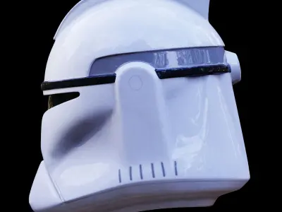 STAR TROOPER HELMET - Star Wars Fan Art STL 3D print model