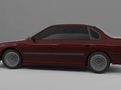 Subaru Legacy - Free Blender model Free 3D model