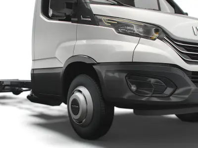 Iveco Daily Single Cab L6 Chassis 2022 3D model