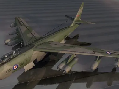 Boeing B-47E Stratojet 3D model
