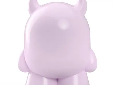 Lil Devil Art Toy Figurine STL File for Personal Commercial Use 3D print model