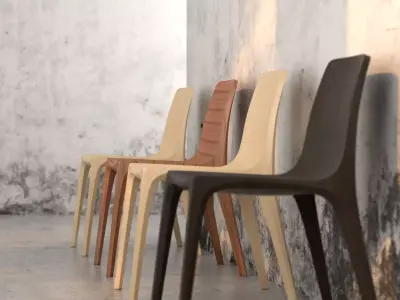 FRIDA chair Free 3D model