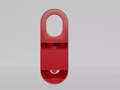 Guzzini Ella Wall Caddy Free 3D model