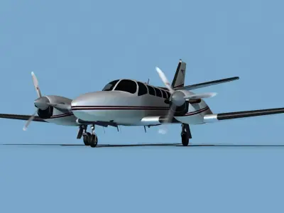 Cessna F406 Caravan II V01 3D model