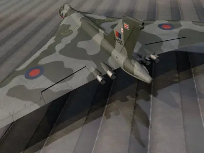 Avro Vulcan B Mk-2 3D model