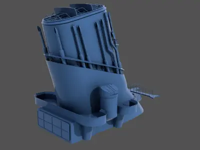 Yamato funnel - Commercial license - 1-100 scale 3D print model