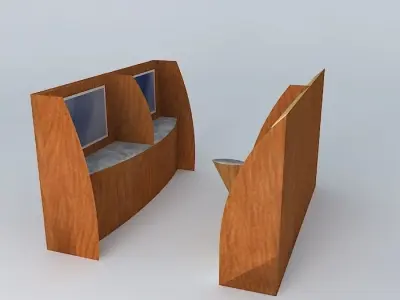 Alliance Airlines business class seats Free 3D model