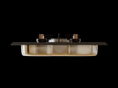 Modena Built In Gas Hob BH 1325 L Free 3D model