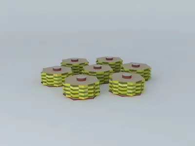Bolt Nut Complex 2 3D model