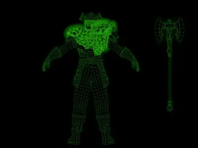 viking 2 3D model