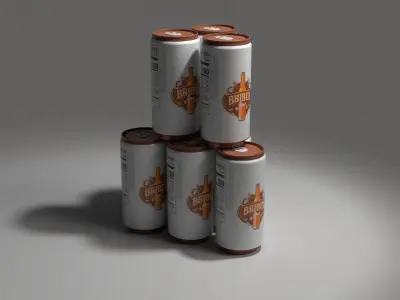 Stunning Beer Can 3D models 3D model