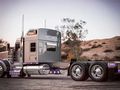 Kenworth W900 AeroCab Special Edition 3D model