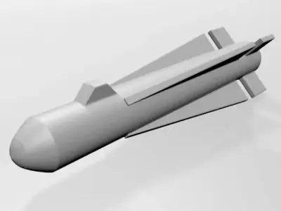 Missile 06 3D model