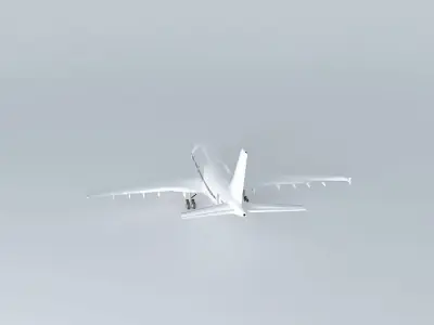 HiFly Airlines Airbus A310304 Free 3D model