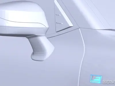 2024 LEXUS LX 600 F Sport Handling Complete 3D Scan Surface Data 3D model