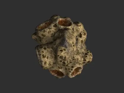 Spider Rock 03 Low-poly 3D model