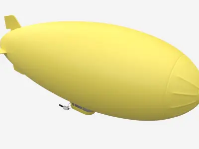 Airship 01 3D model