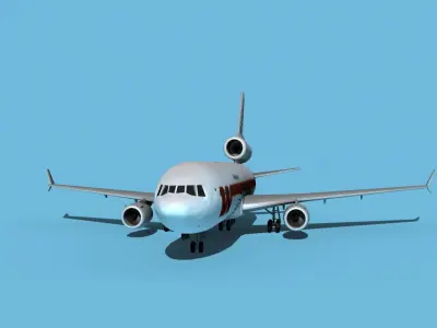 McDonnell Douglas MD-11 Western 3D model