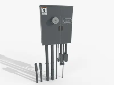 Industrial Electrical Collection 3D model