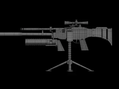 new 3 in one Low-poly 3D model