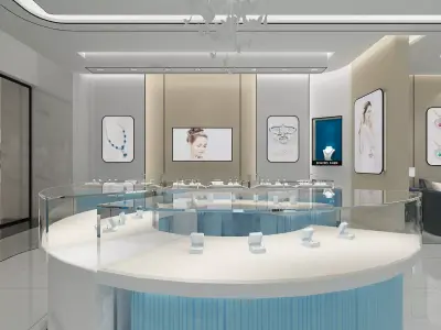 Jewelry Store 01 3D model