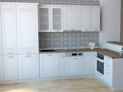 Classic Kitchen 8 Free 3D model
