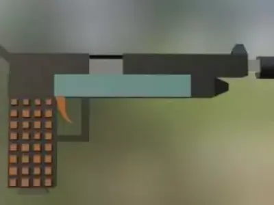 Fantasy Usp Pistol Low Poly 3D Model Free low-poly 3D model