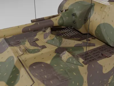 Panzerkampfwagen VIII Maus Free 3D model