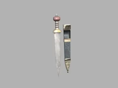 3D Model Roman Sword Gladius Free 3D model