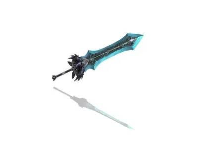 King Greatsword Low-poly 3D model