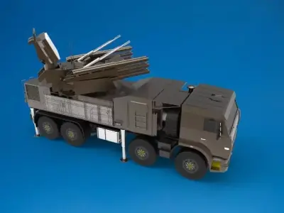 Pantsir S1 3D model