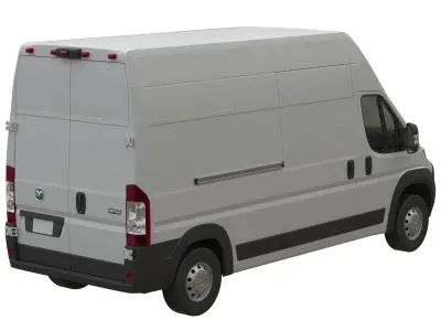 2024 Ram ProMaster L3H3 Detailed interior 3D model