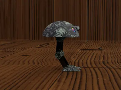 Star War Robot Low-poly 3D model