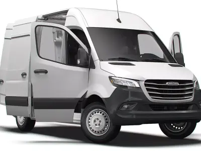 Freightliner Sprinter L1H2 FWD HQ Interior 2024 3D model